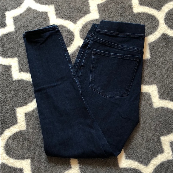 J. Crew Denim - J crew pull on toothpick jean- indigo